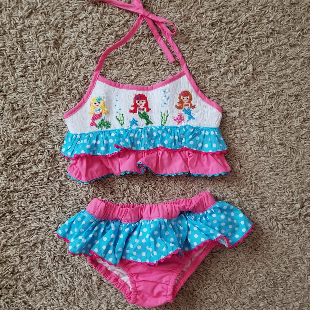 Babeeni smocked swimsuit